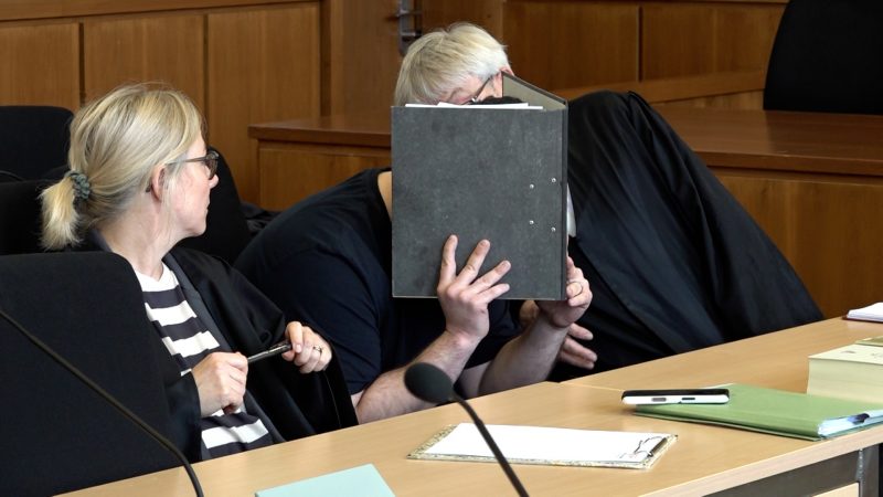 Prozessstart nach tödlichem Kopfschuss in Hagen (Foto: SAT.1 NRW)