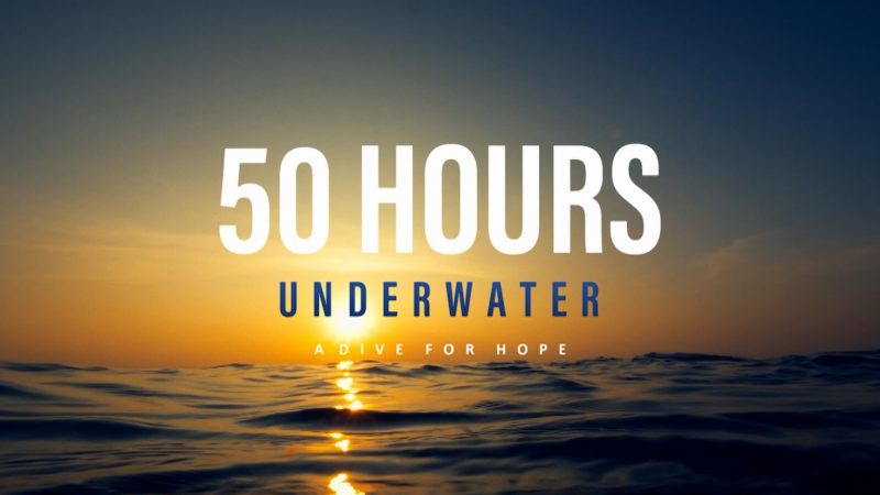 50 Stunden unter Wasser: Bochumer Filmemacher begleiten Rekordtaucher (Foto: SAT.1 NRW)