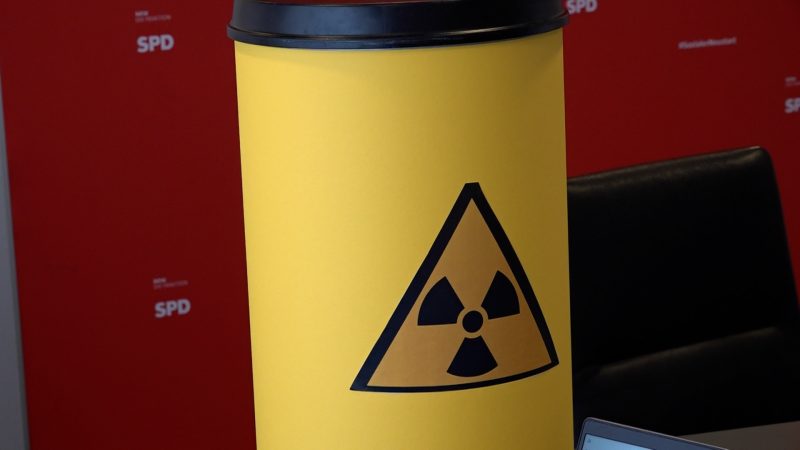 NRW-SPD warnt vor neuem Atommüll-Transport (Foto: SAT.1 NRW)