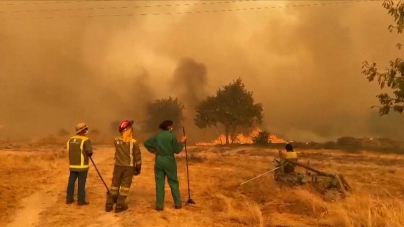 Feuerwehrhelden aus NRW kehren heim – Einsatz in Spaniens Flammenhölle erfolgreich beendet (Foto: SAT.1 NRW)