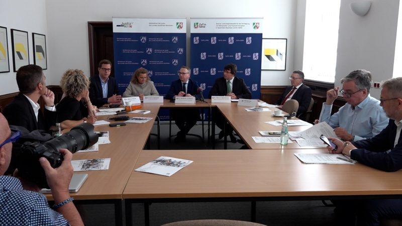 Neue Spezialeinheit gegen Finanzkriminalität in NRW (Foto: SAT.1 NRW)