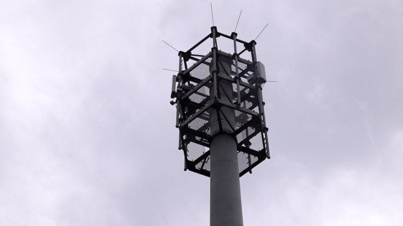 Funkmast für Brenschede (Foto: SAT.1 NRW)