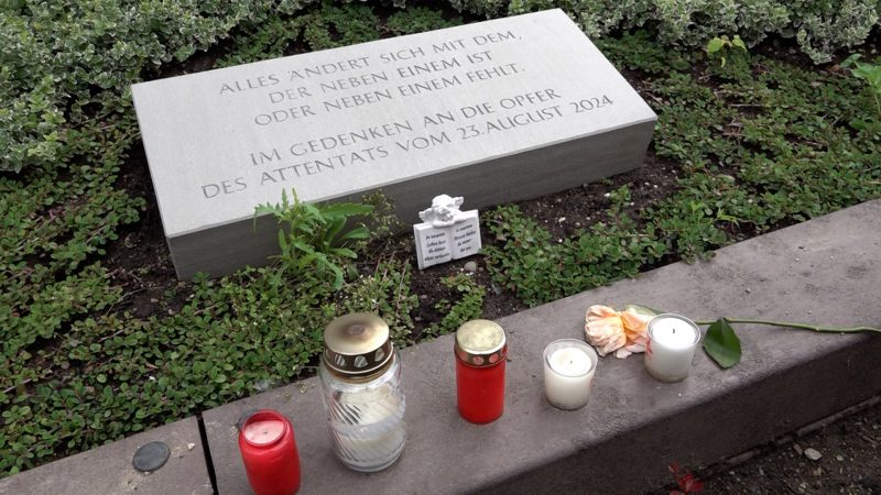 Ein Jahr nach dem Solingen-Attentat (Foto: SAT.1 NRW)