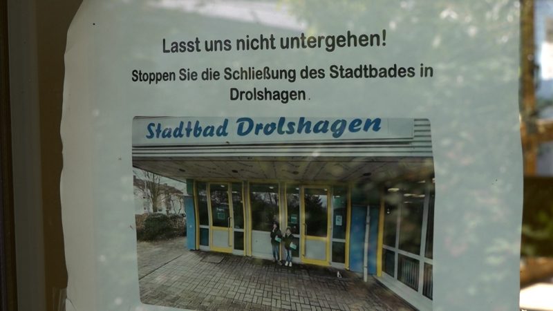 Drolshagen stimmt über Bad-Zukunft ab (Foto: SAT.1 NRW)