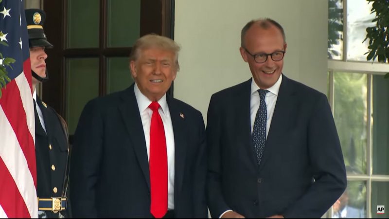 Trump und Merz – Frieden um jeden Preis? (Foto: SAT.1 NRW)