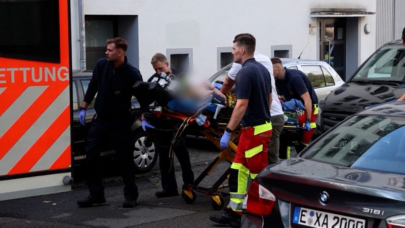 Messer-Drama in Essen: 17-Jähriger nach Messerattacke gestoppt (Foto: SAT.1 NRW)