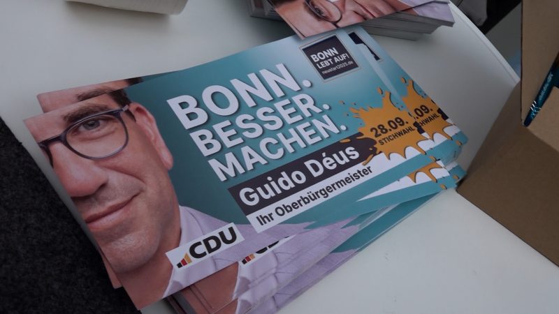 Rekord-Stichwahlen in NRW – Kopf-an-Kopf-Rennen in Bonn (Foto: SAT.1 NRW)