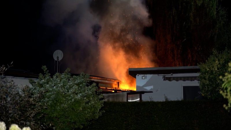 Doppeltes Feuer-Drama in Hamm (Foto: SAT.1 NRW)