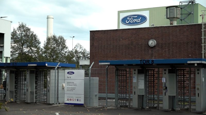 Ford-Stellenabbau in Köln (Foto: SAT.1 NRW)