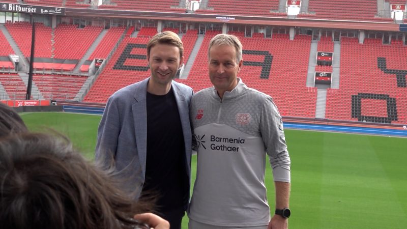 Neuer Trainer bei Bayer Leverkusen (Foto: SAT.1 NRW)