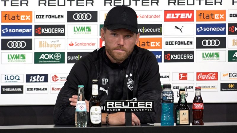 Borussia Mönchengladbach – bleibt Polanski Trainer? (Foto: SAT.1 NRW)