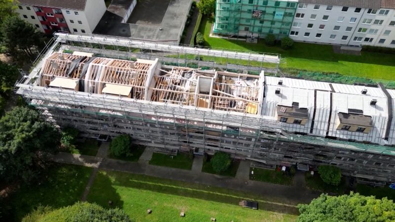 Drama in Kölner Wohnhaus (Foto: SAT.1 NRW)