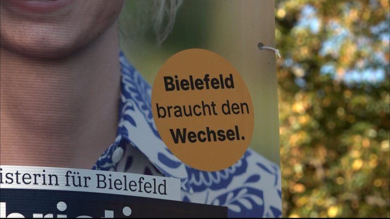 Stichwahl in Bielefeld – Kopf-an-Kopf-Rennen erwartet (Foto: SAT.1 NRW)