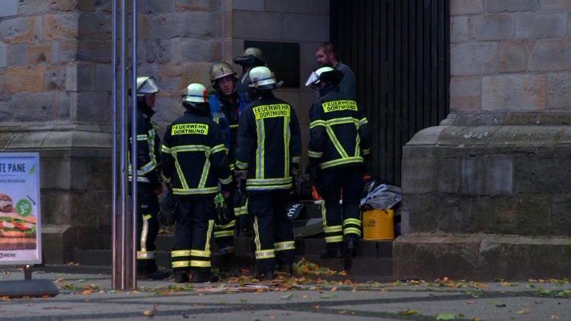 Brandanschlag in Dortmund (Foto: SAT.1 NRW)