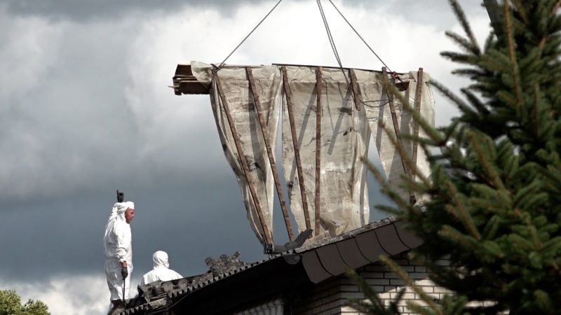 Sturm-Drama in Bocholt: Junge Familie verliert nach Unwetter alles (Foto: SAT.1 NRW)