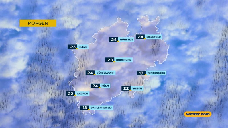 Das Wetter (Foto: SAT.1 NRW)