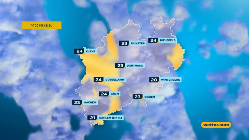 Das Wetter (Foto: SAT.1 NRW)