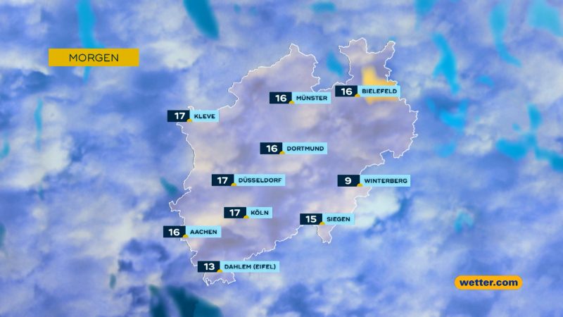 Das Wetter (Foto: SAT.1 NRW)
