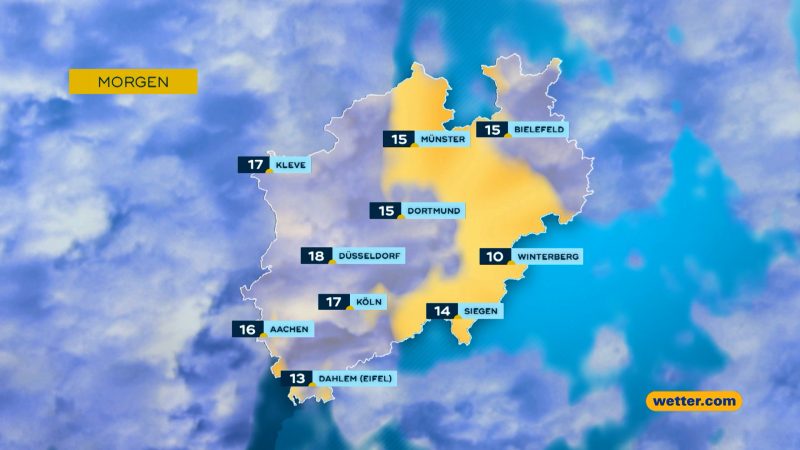 Das Wetter (Foto: SAT.1 NRW)