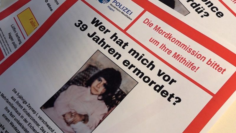 Cold Case: Polizei rollt Mord an Fünfjähriger neu auf (Foto: SAT.1 NRW)