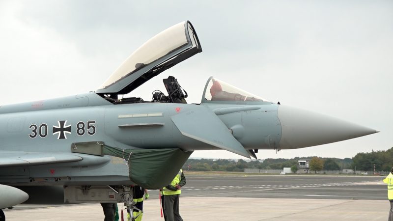 Luftwaffen-Übung in NRW  (Foto: SAT.1 NRW)