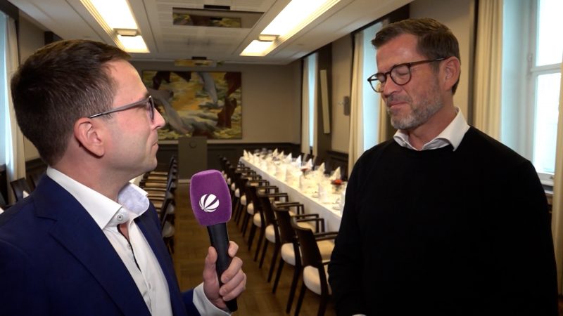 Verteidigungsfähigkeit Deutschlands: Karl-Theodor zu Guttenberg im Interview (Foto: SAT.1 NRW)