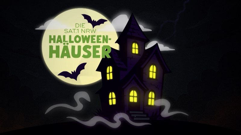 Die Sat.1 NRW Halloween-Häuser (Foto: SAT.1 NRW)