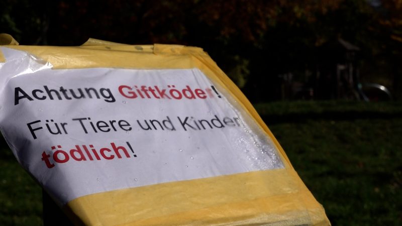 Giftköder-Alarm in Köln (Foto: SAT.1 NRW)