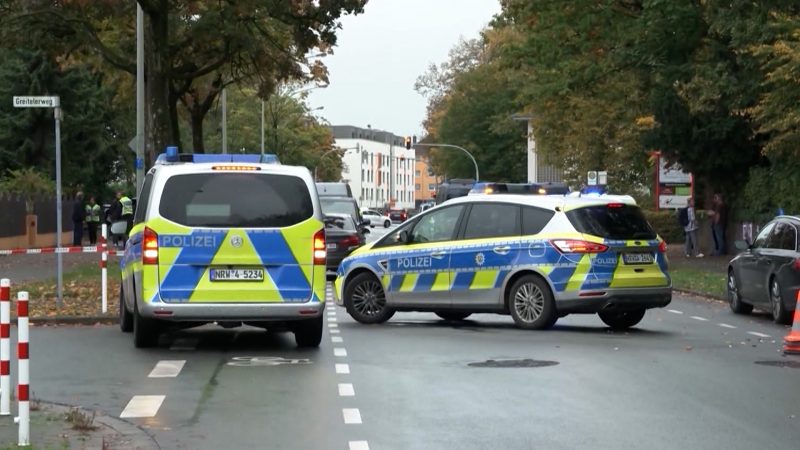 Messerangriff am Westfalen-Kolleg Paderborn: Opfer außer Lebensgefahr (Foto: SAT.1 NRW)