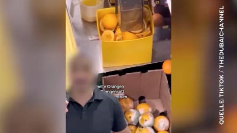 Schimmel-Saft verkauft!? (Foto: SAT.1 NRW)