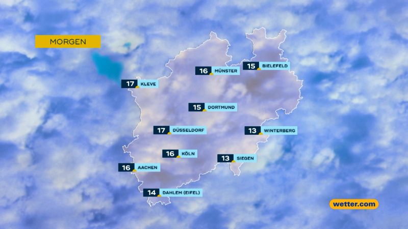 Das Wetter (Foto: SAT.1 NRW)