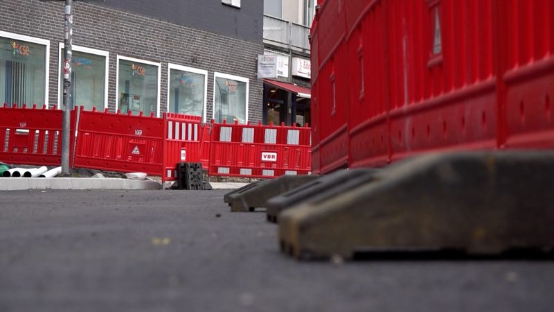 Baustellen-Frust in Essen (Foto: SAT.1 NRW)