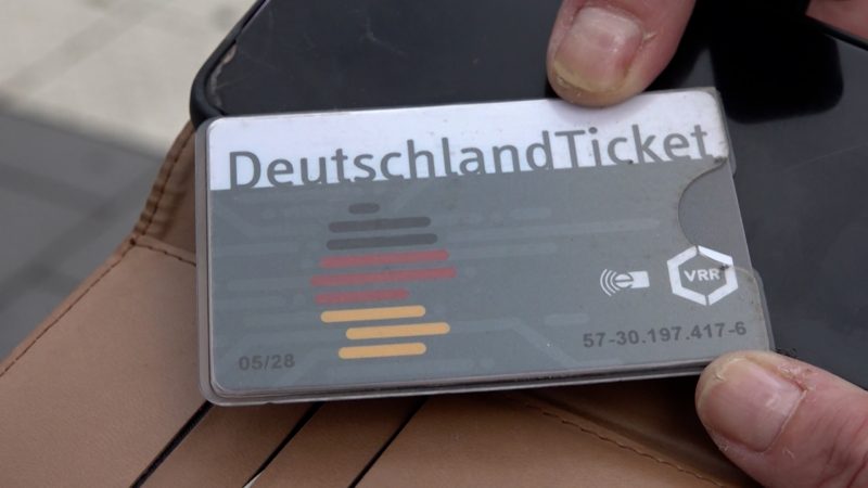 Deutschlandticket bleibt, aber wird teurer (Foto: SAT.1 NRW)