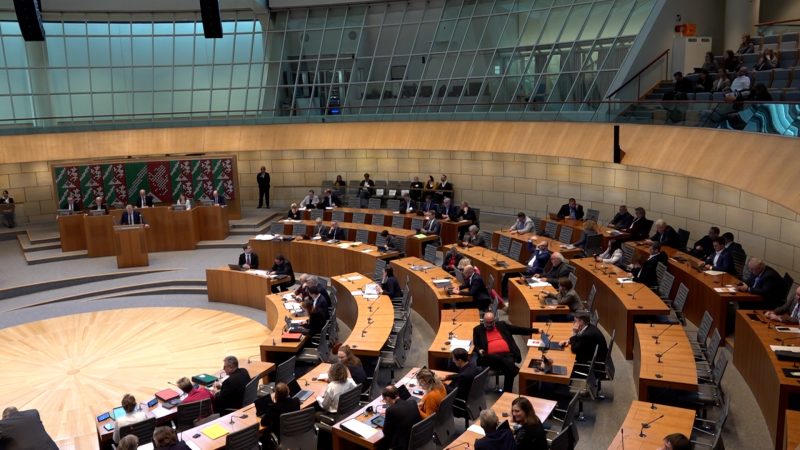 Landtag debattiert über Jugendgewalt (Foto: SAT.1 NRW)