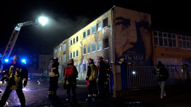 Brand bringt Obdachlose in Lebensgefahr (Foto: SAT.1 NRW)