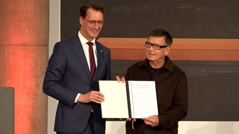 Fotokünstler Andreas Gursky erhält Staatspreis NRW (Foto: SAT.1 NRW)