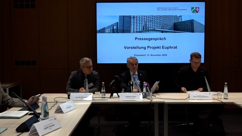 Projekt „Euphrat“: NRW untersucht Kriminalität unter syrischen Tatverdächtigen (Foto: SAT.1 NRW)