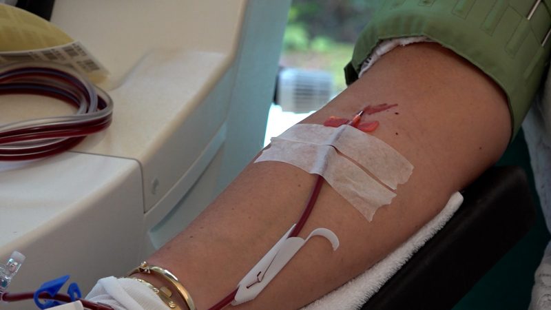 DRK warnt vor Blutspende-Engpass an Weihnachten (Foto: SAT.1 NRW)