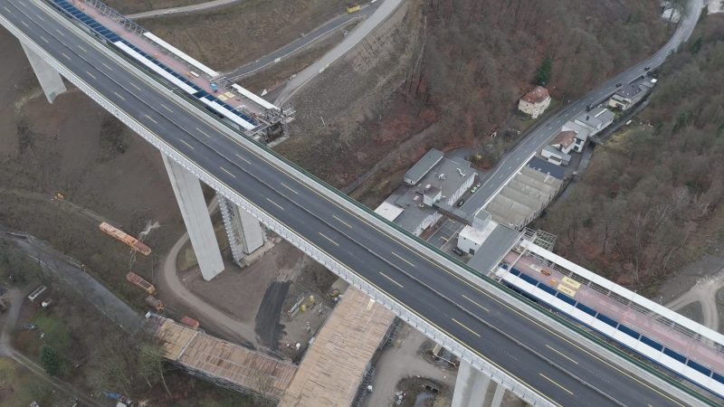 Endlich freie Fahrt in Lüdenscheid (Foto: SAT.1 NRW)