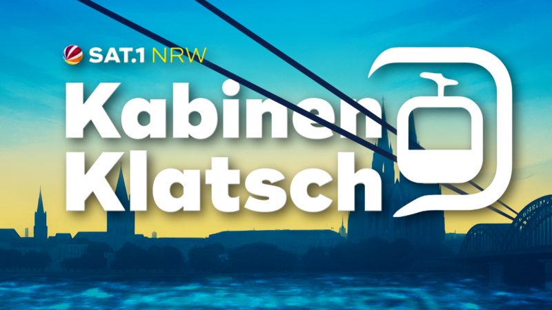 Seilbahninterview – Silvia Bouraada im SAT.1 NRW-Kabinenklatsch (Foto: SAT.1 NRW)