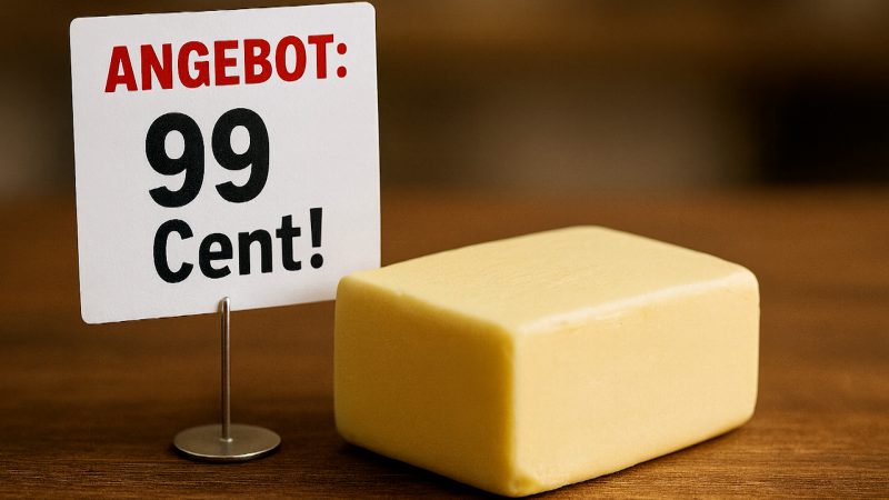 Ärger um Butterpreise: Einzelhändler senken Preise und Landwirte schlagen Alarm (Foto: SAT.1 NRW)