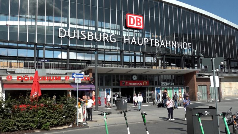 Bauarbeiten am Kaiserberg – Bahn sperrt zentrale NRW-Verbindungen (Foto: SAT.1 NRW)