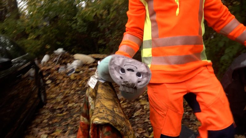 Essen kämpft gegen wilden Sperrmüll (Foto: SAT.1 NRW)