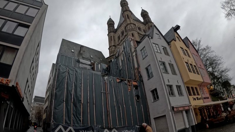 Einsturzgefährdetes Gebäude zerstört Kölner Gastronomie-Traum (Foto: SAT.1 NRW)