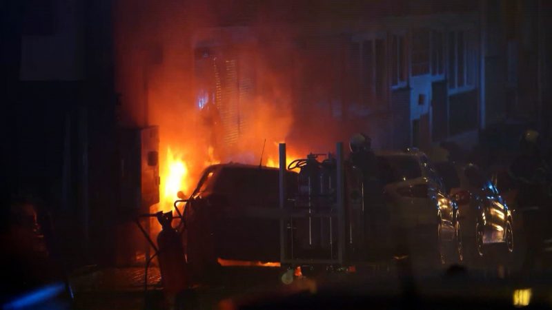 Crash in Wuppertal legt Stromnetz lahm (Foto: SAT.1 NRW)