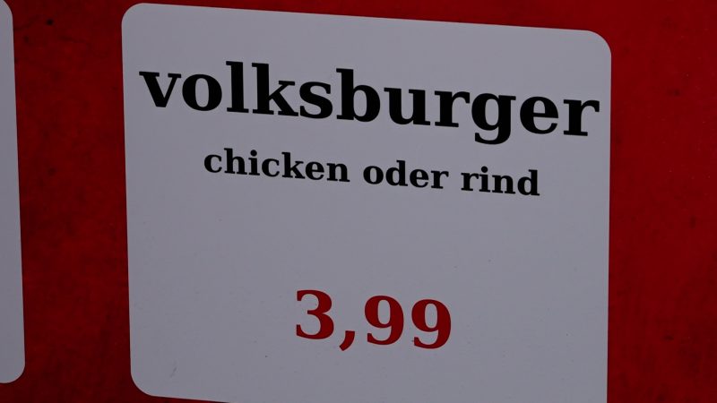 Ein Burger gegen die Inflation (Foto: SAT.1 NRW)