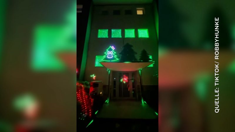 Weihnachtsbuzzer: Kölner Lichterhaus verzaubert das Netz (Foto: SAT.1 NRW)