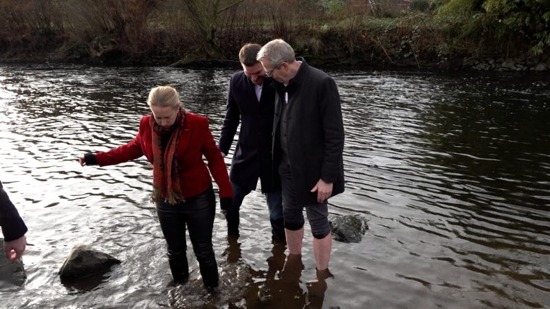 Firmenchefs gehen in die Wupper (Foto: SAT.1 NRW)