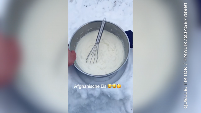 Afghanisches Eis ist neuer Food Trend (Foto: SAT.1 NRW)