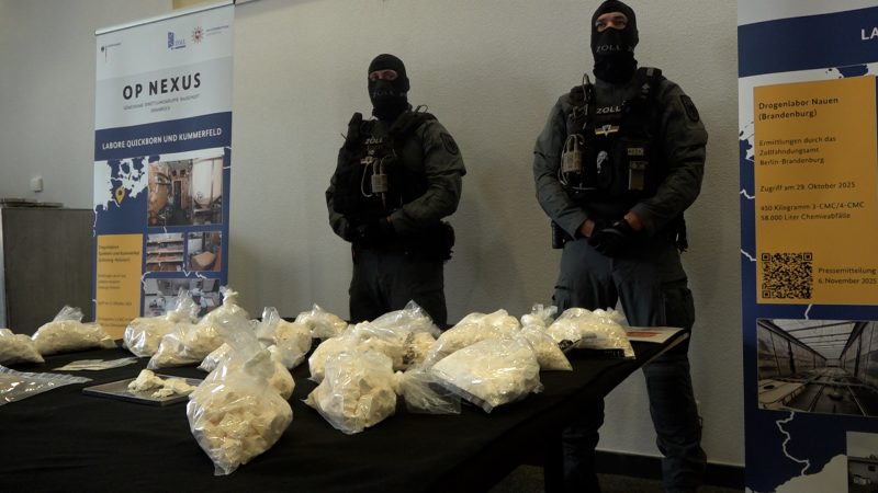 Großschlag gegen Drogenszene: Europol zerschlägt internationales Netzwerk (Foto: SAT.1 NRW)